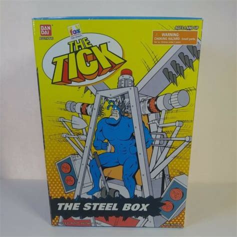 The Tick Steel Box Play Set Fox Kids BanDai NEW Vintage 1995 